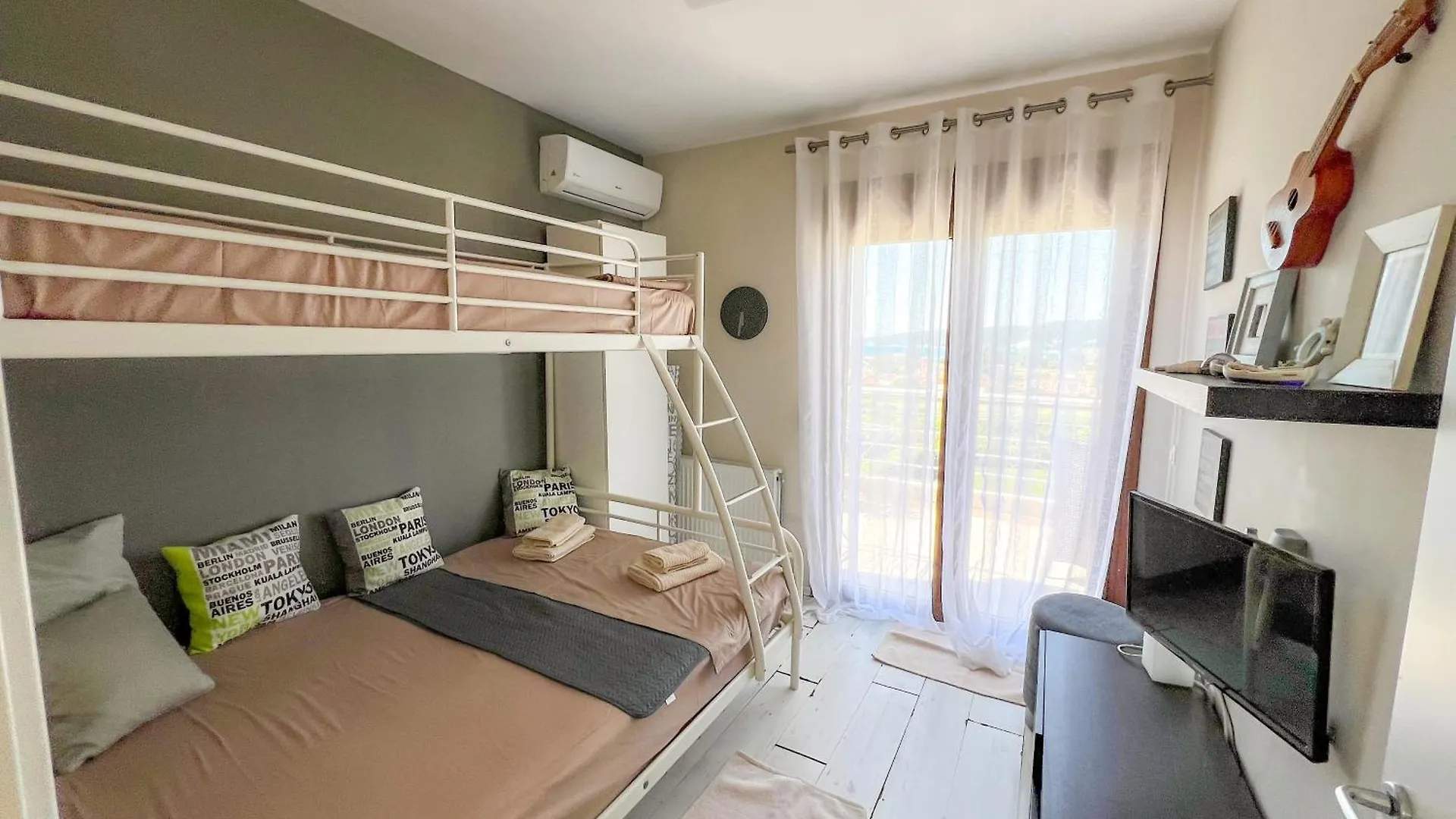 Villa Boho Mare Retreat - Skála Foúrkas Hébergement de vacances
